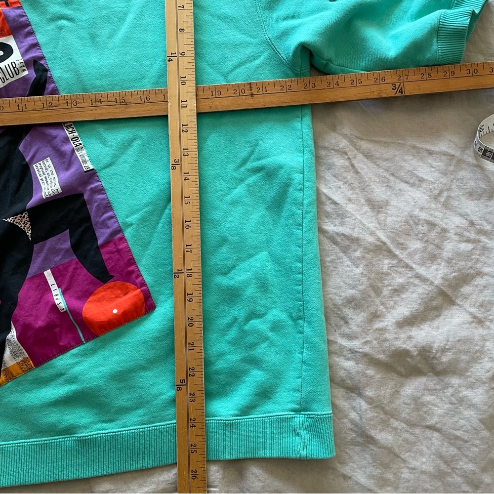 Esprit Sport LA Olympic Era Sweatshirt in Teal with awesome graphics - Picture 13 of 13